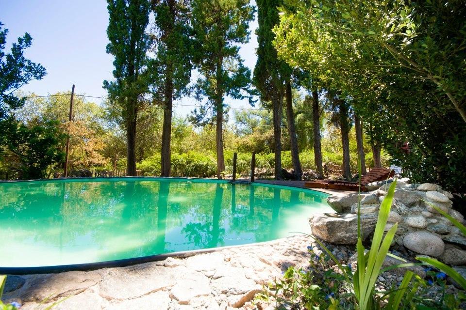 Croa La Rana Hotel Yacanto Bagian luar foto
